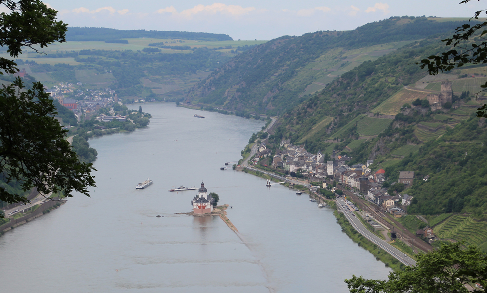 Ausblick auf Boppart