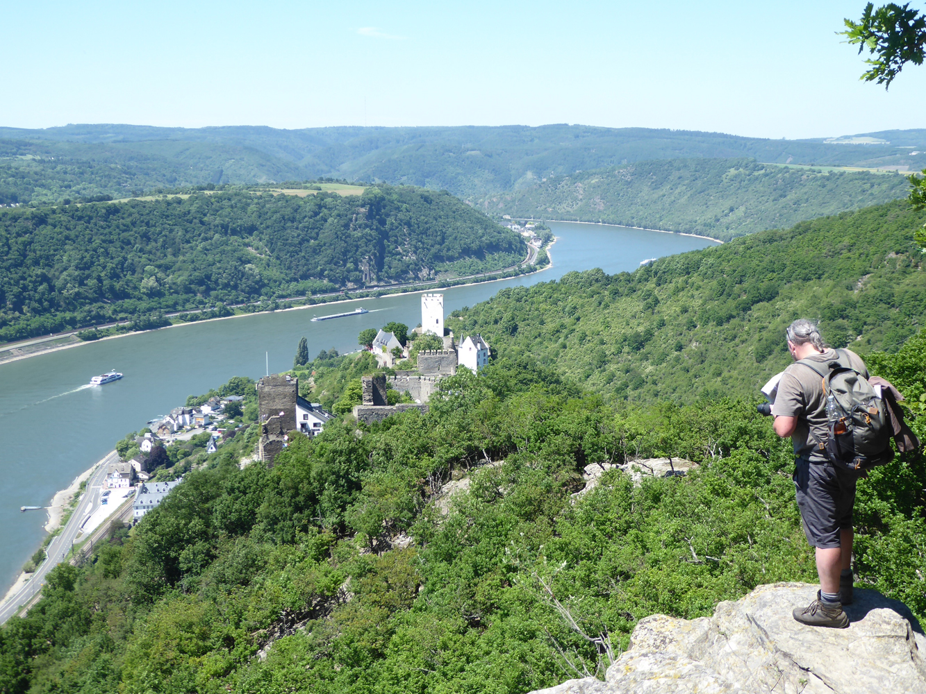 Ausblick auf Boppart