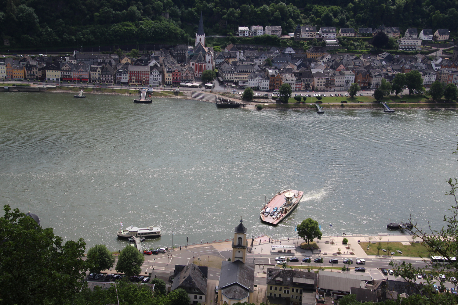 Ausblick auf Boppart